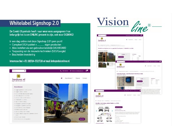 Uw eigen Sign Webshop – Compleet & Gebruiksvriendelijk